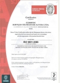 CERTIFICADO ISO 9001-2008 UKAS - VAL 2014